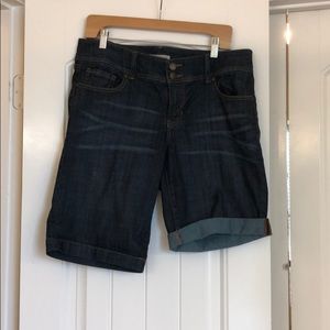 Cabi Bermuda denim shorts size 10